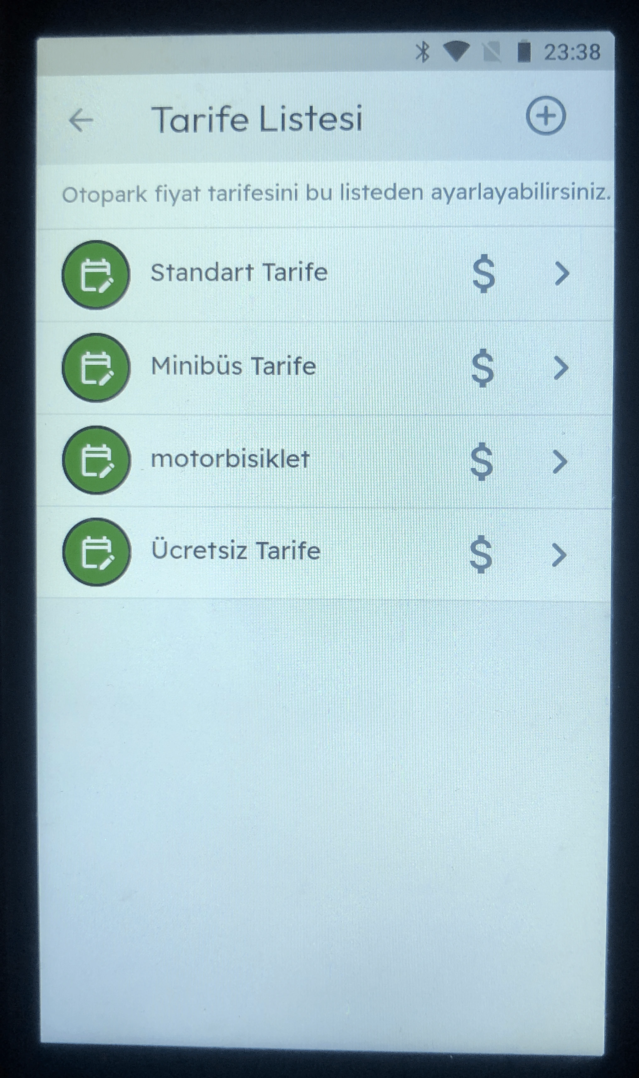 Vale Otopark Sistemi